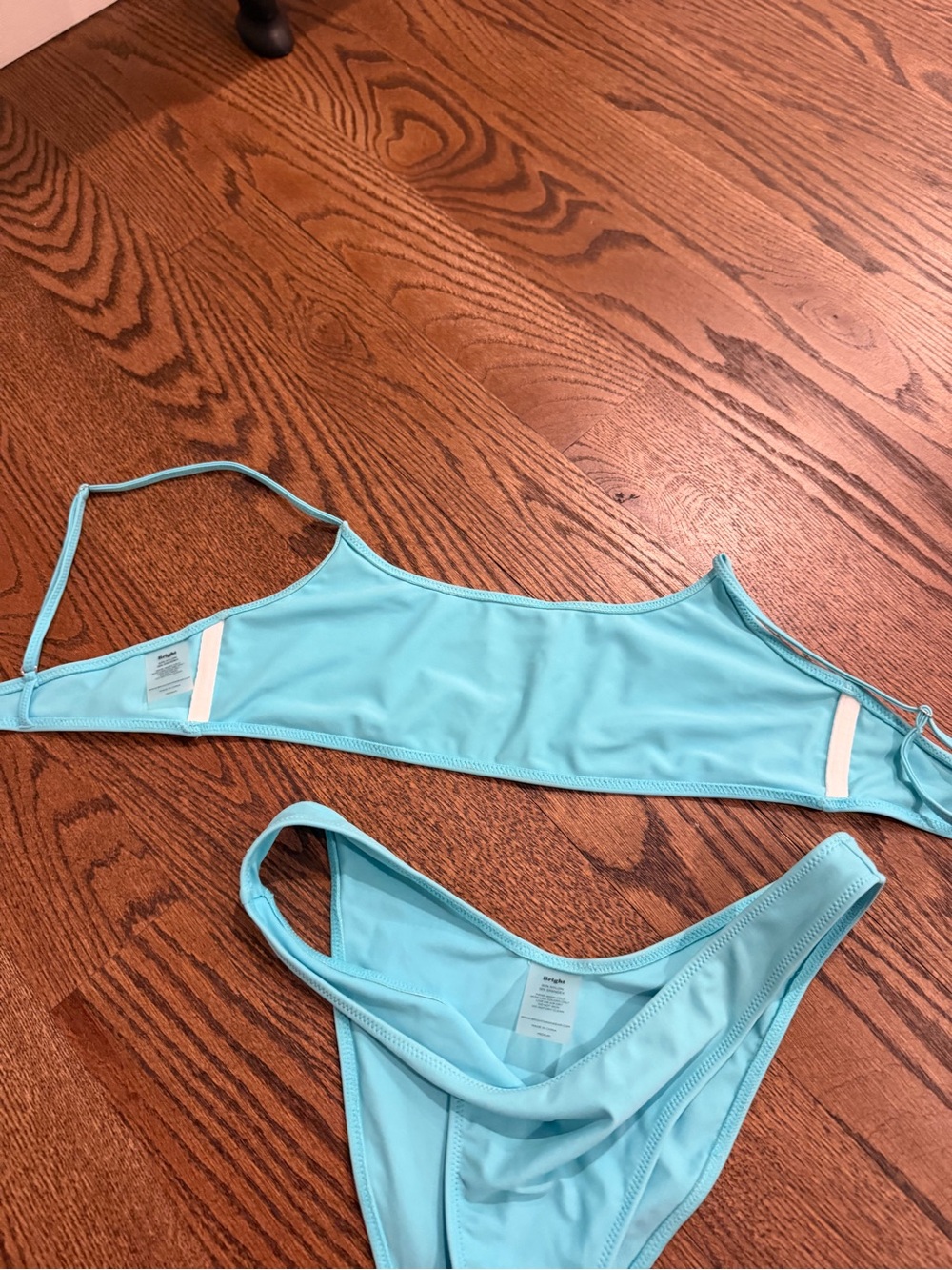 Bright Swimwear Turquoise Bikini Set - Picture 3 of 4